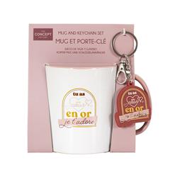 MUG ET PORTE CLE EMOTION