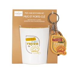 MUG ET PORTE CLE EMOTION