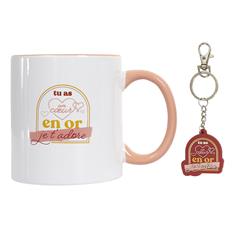 MUG ET PORTE CLE EMOTION