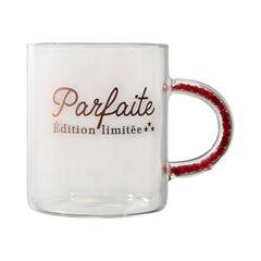 MUG POIGNEE AVEC PAILLETTES ET PRINT 35C