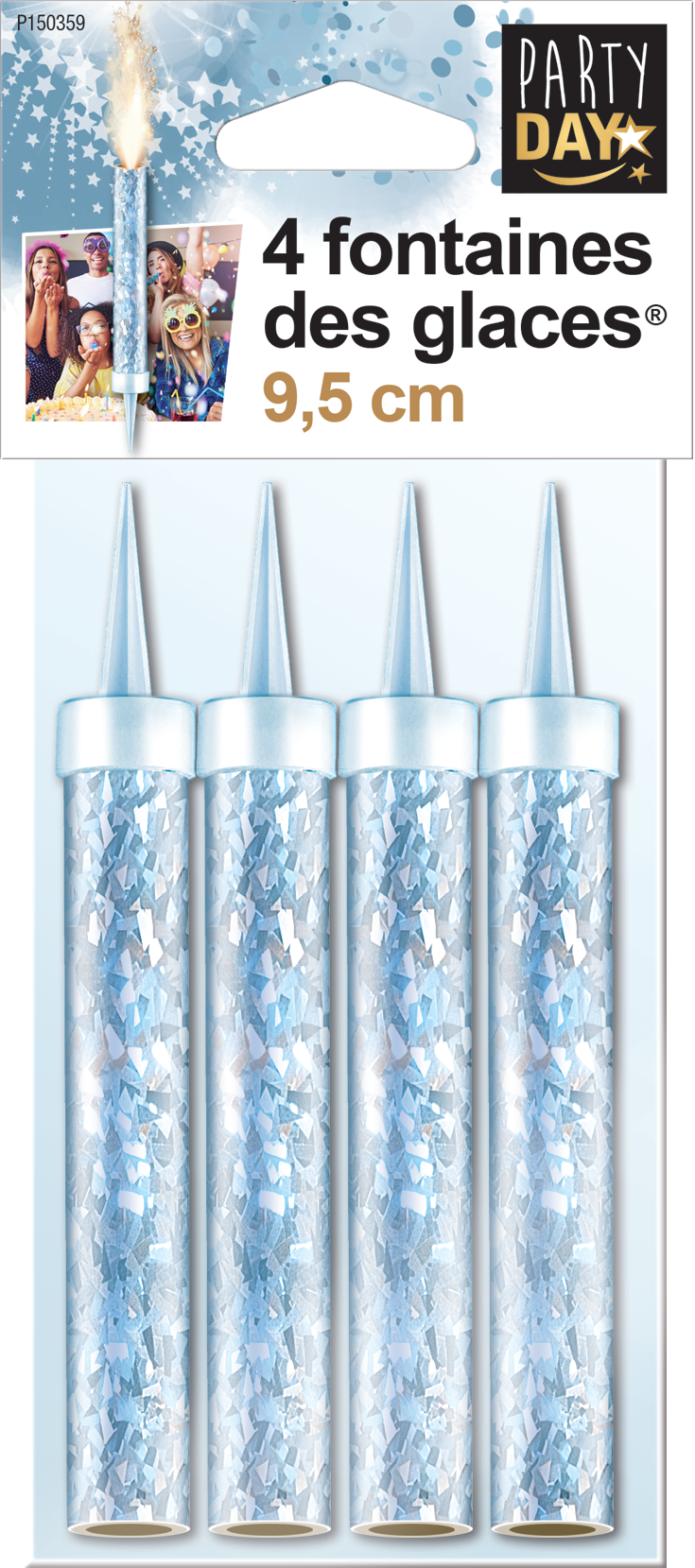 FONTAINE DES GLACES® 9,5 cm x4