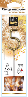 5 GOLD NUMBER