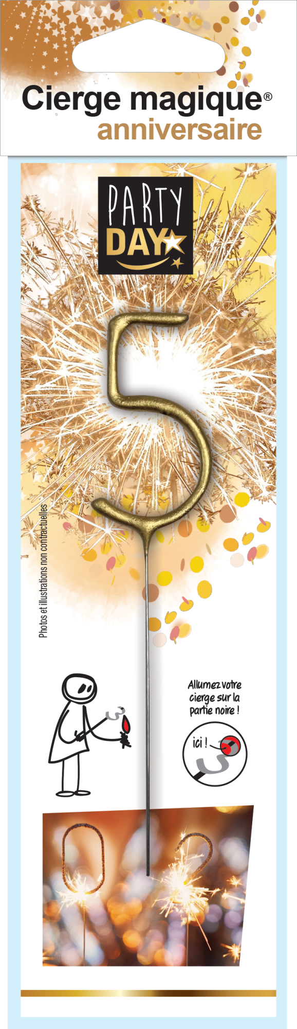 5 GOLD NUMBER