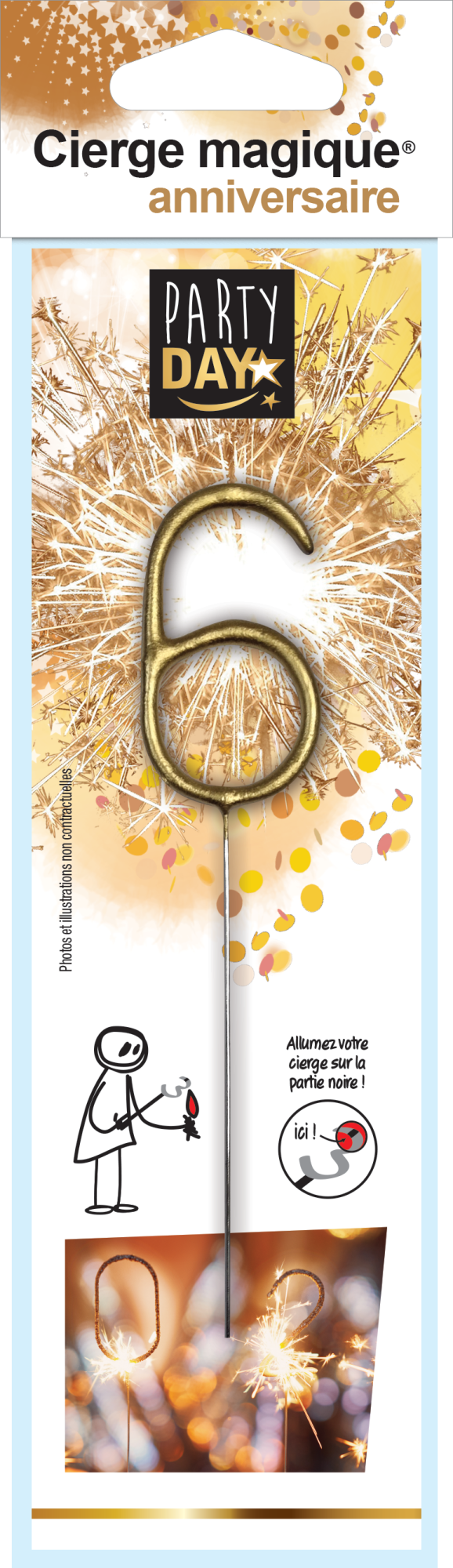 GOLDENE ZIFFER 6