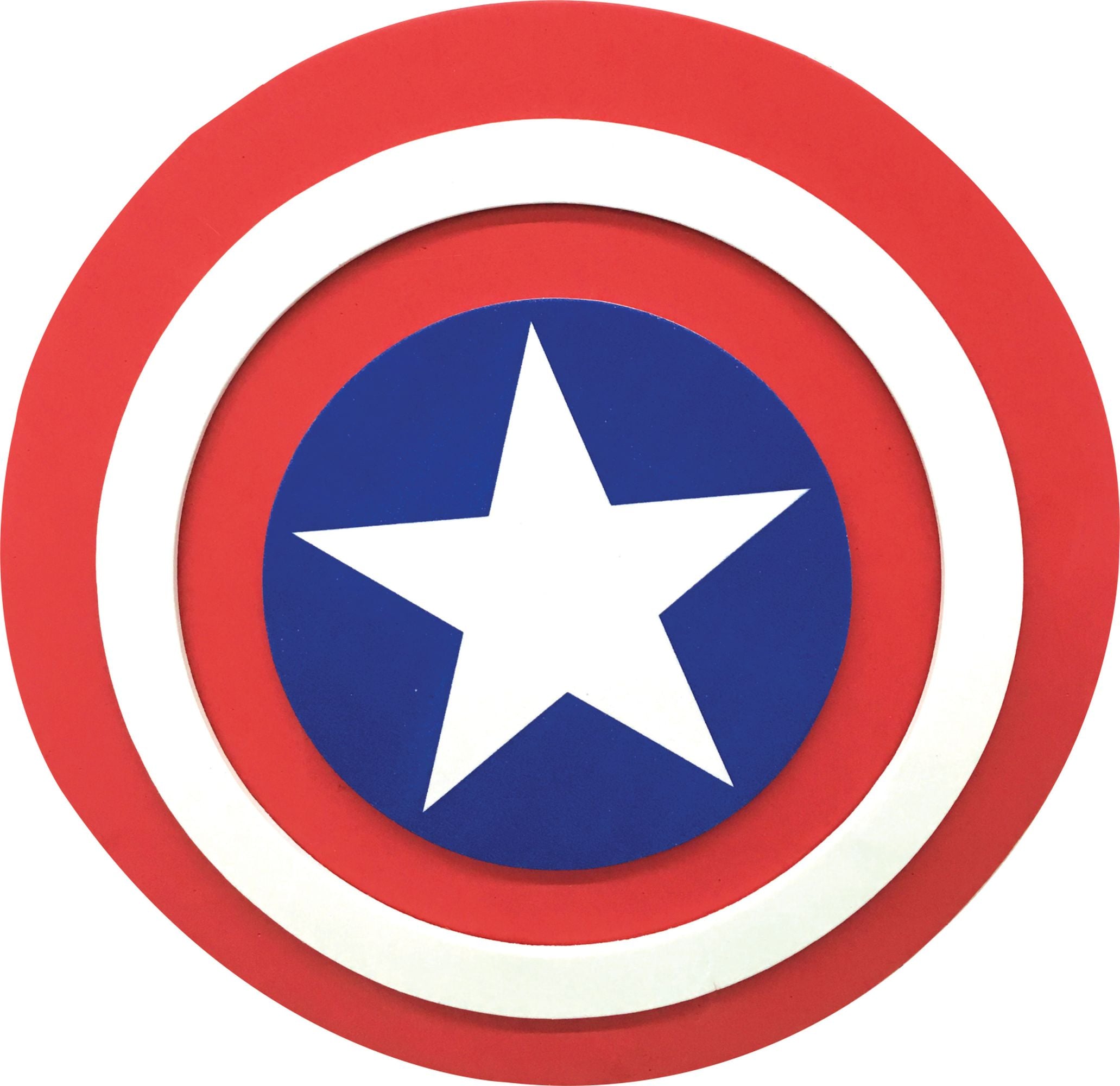 Captain America Schaumstoffschild 30 cm