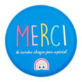 MIROIR DE POCHE MERCI MAITRESSE